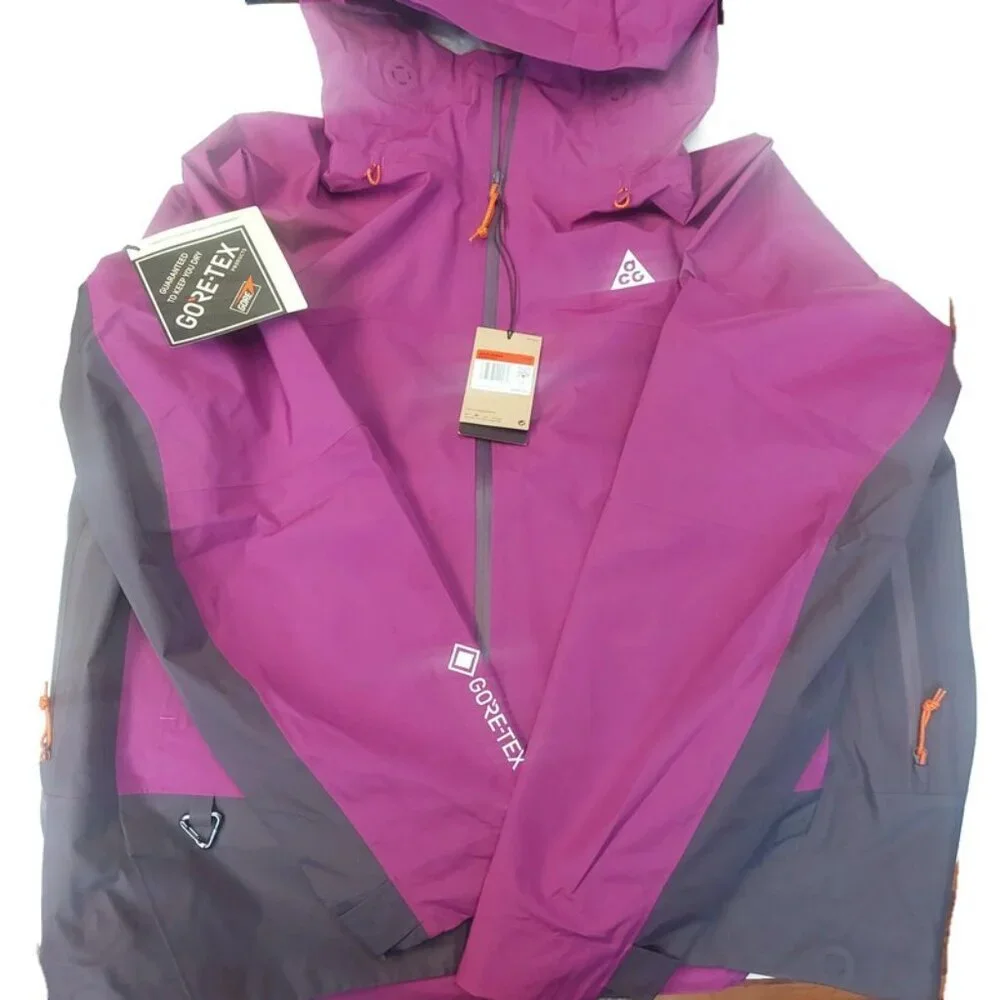 Nike ACG Mens L Jacket Misery Ridge Storm-FIT ADV Gore-Tex Loose Fit Purple - Picture 3 of 9